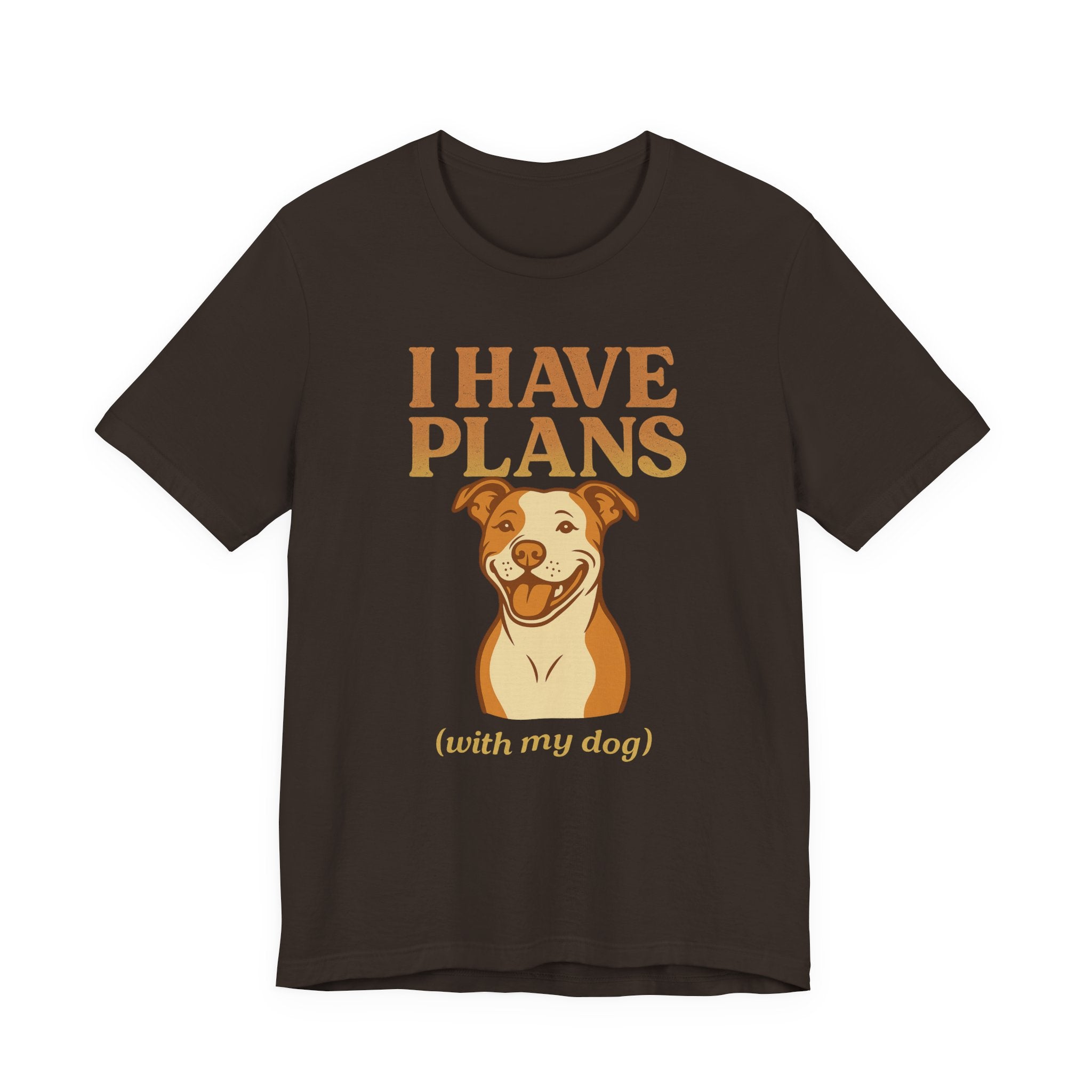 "I Have Plans (With My Dog)" – Pitbull Lover Tee