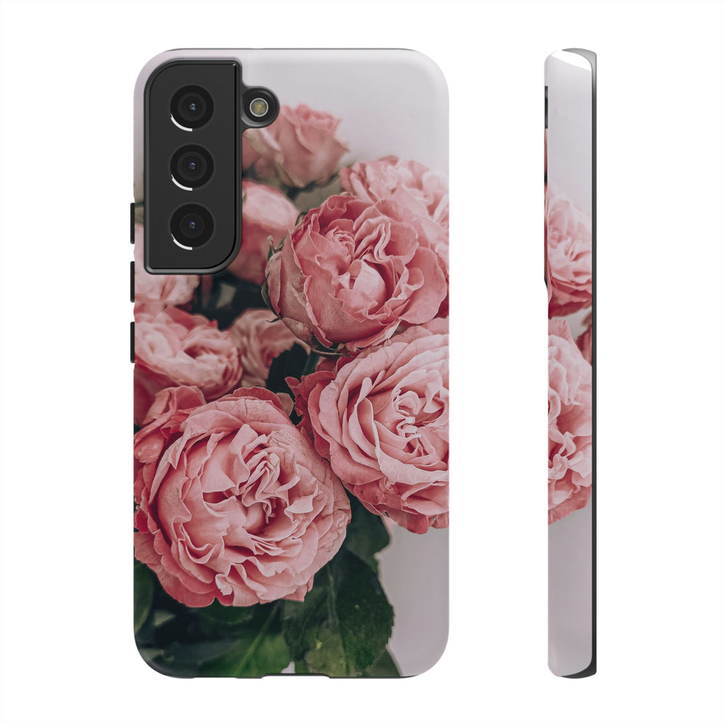 Tough Case — Pink Peonies Floral Phone Case