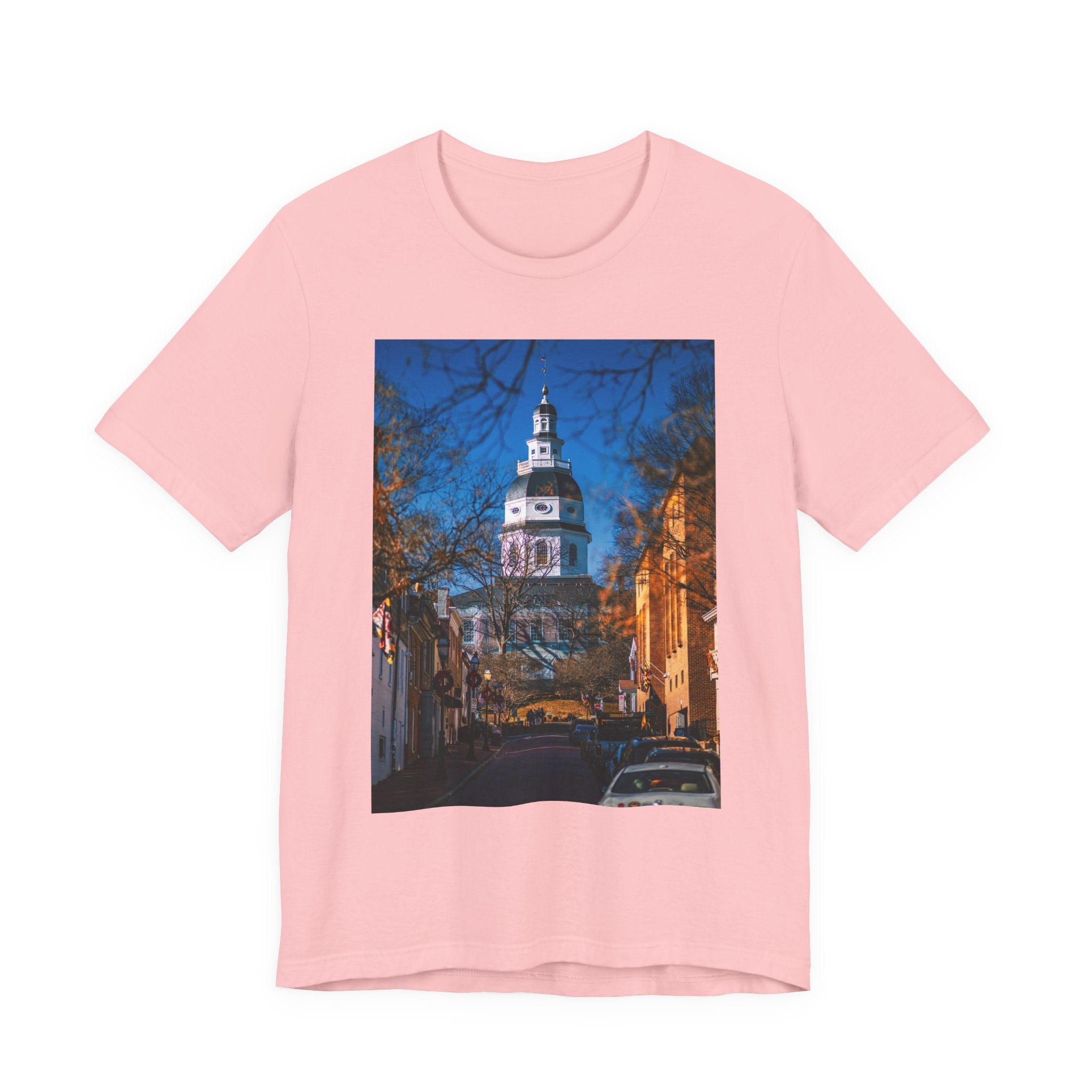 Maryland State House Street Photo Tee