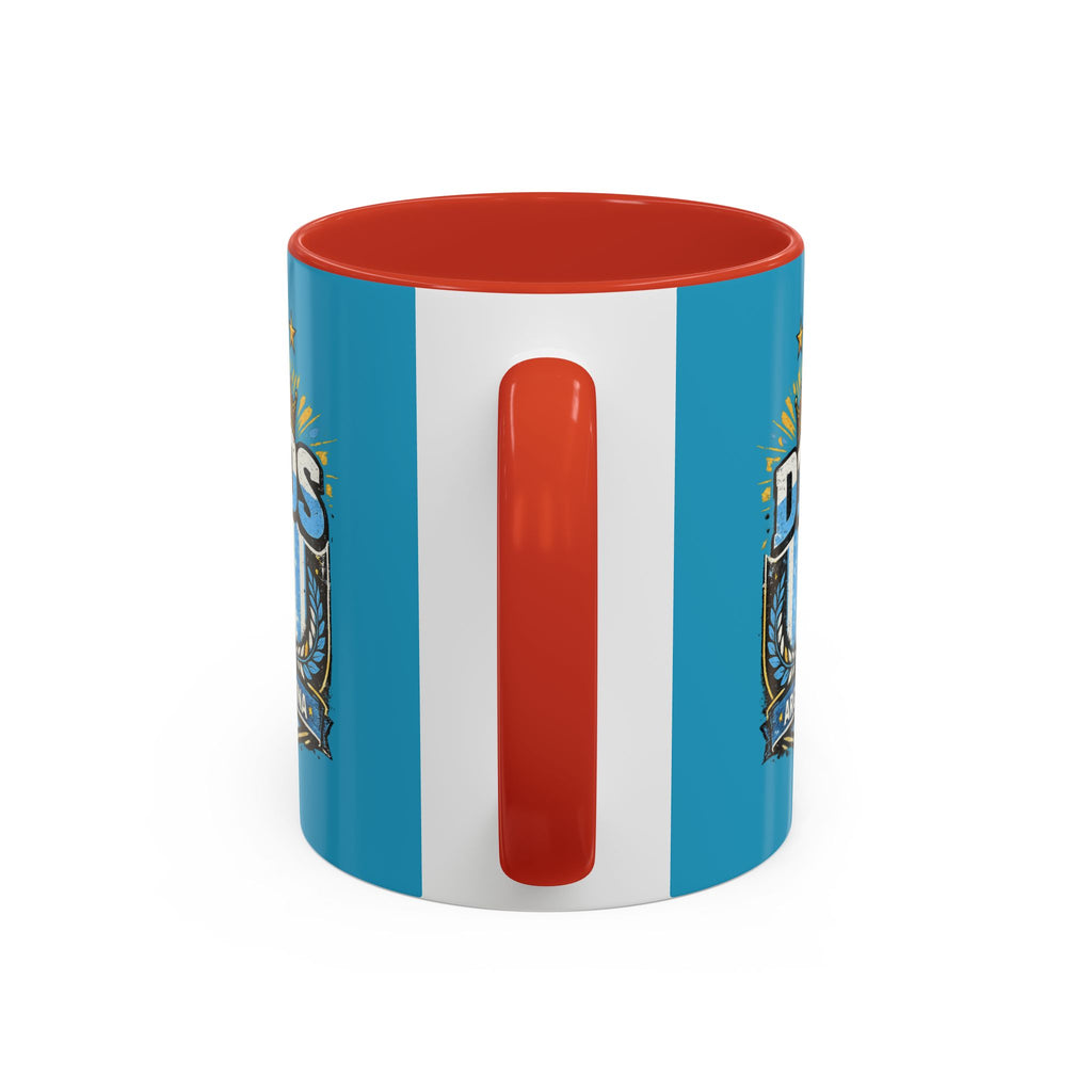 Coffee Mug — Bright Blue Accent Ceramic Mug (11/15oz)