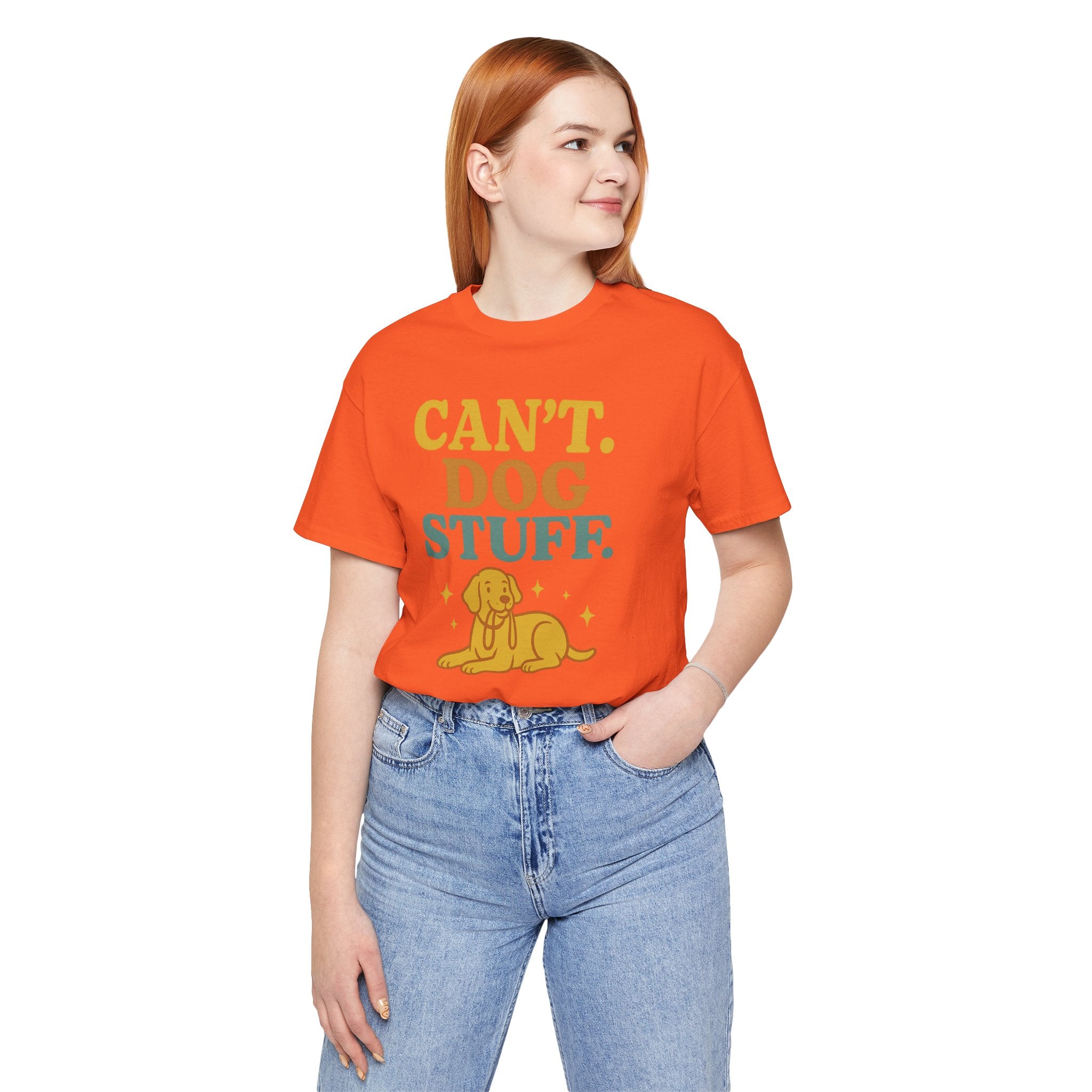 "Can’t. Dog Stuff." – Dog Lover Priorities Tee