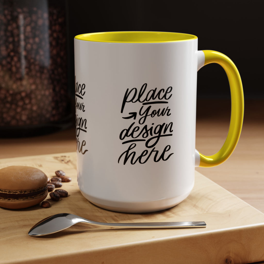 Coffee Mug — Customizable 11/15oz  Ceramic Coffee Mug (Place Your Design Here)