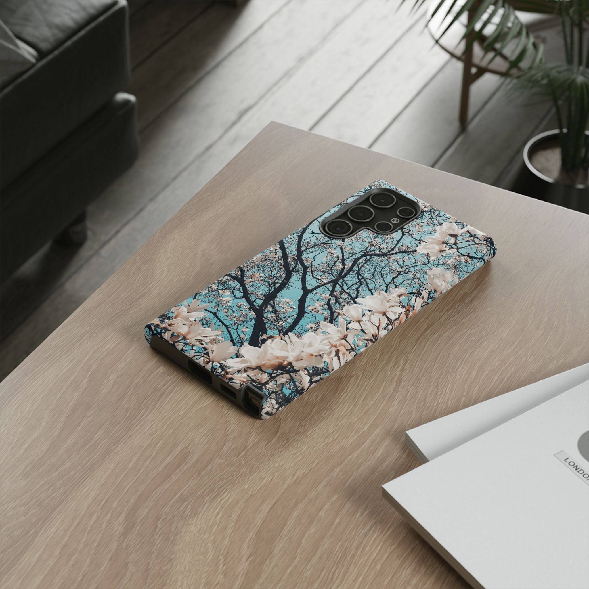Blossom Tree Tough Phone Case — Floral Spring Protective Cover
