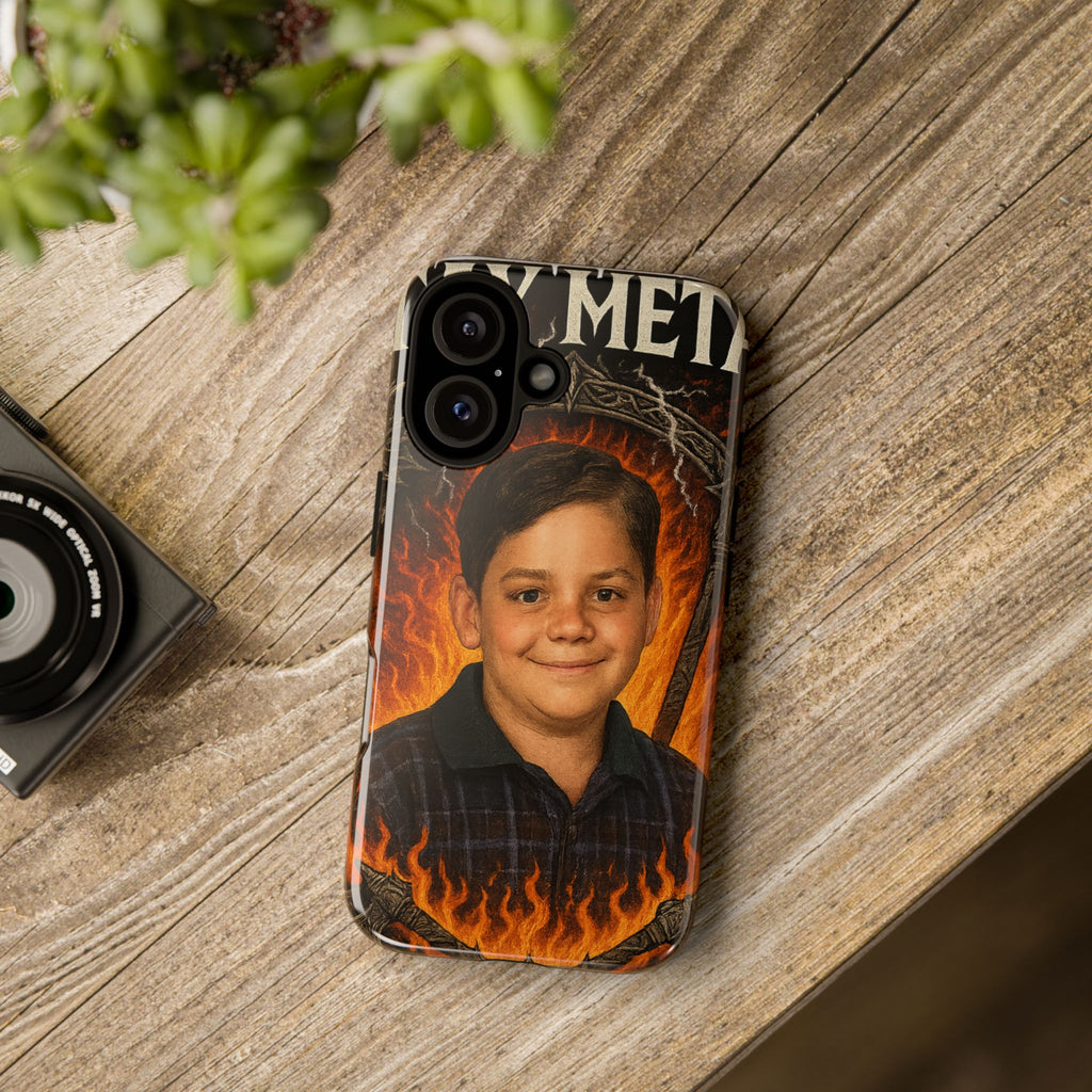 Metalhead Phone Case, Tough Cases for Music Lovers, Personalize with Unique Art, Gift for Metal Fans, Rock Lover's Accessory