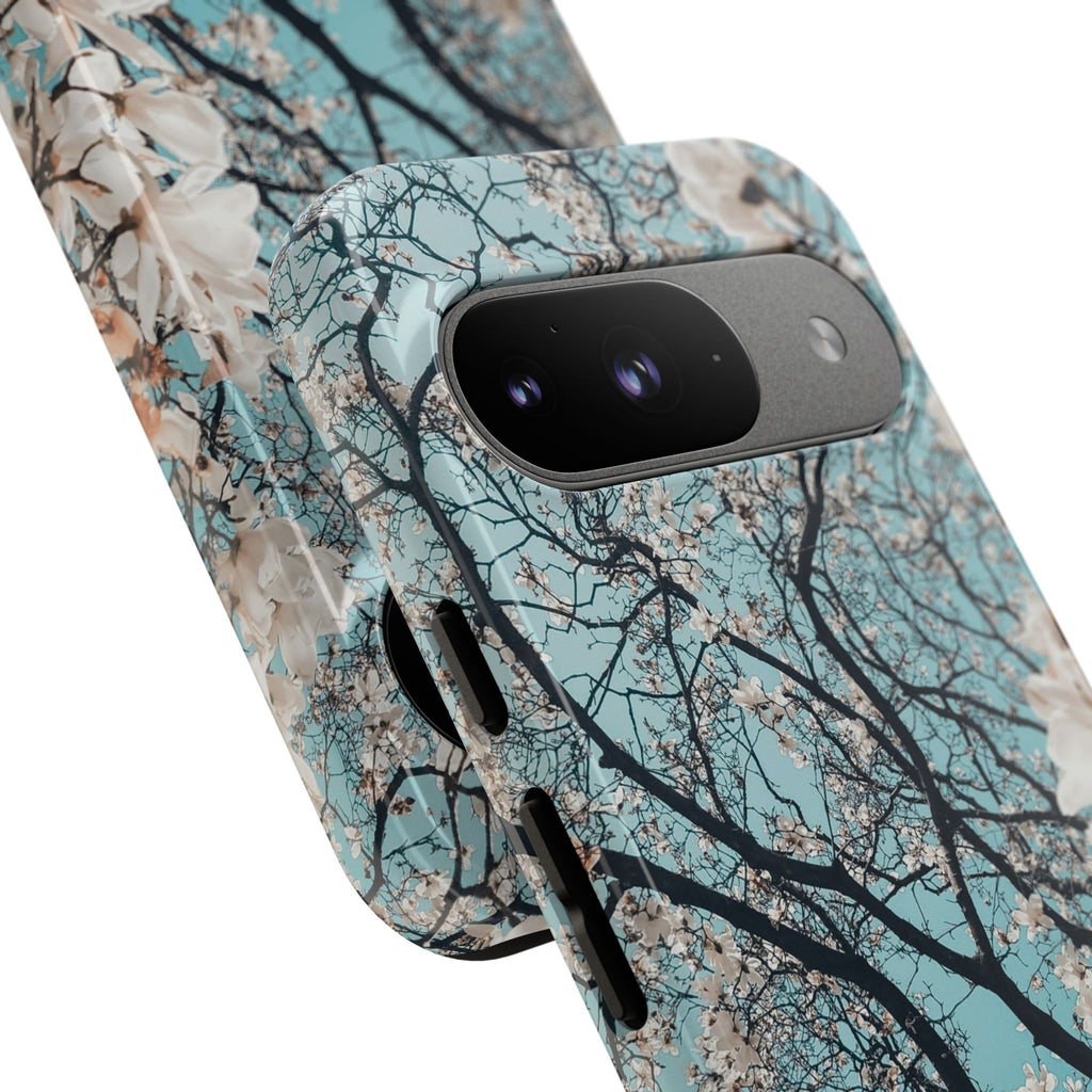 Blossom Tree Tough Phone Case — Floral Spring Protective Cover