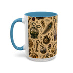 The Alchemist's Cabinet Coffee Mug — Vintage Apothecary Accent Mug (11/15 oz)