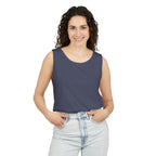 Summer Vibes Unisex Tank Top - Retro Sun Graphic