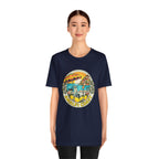 Amalfi Coast Vintage Travel Tee — Scenic Lemon & Vespa Graphic