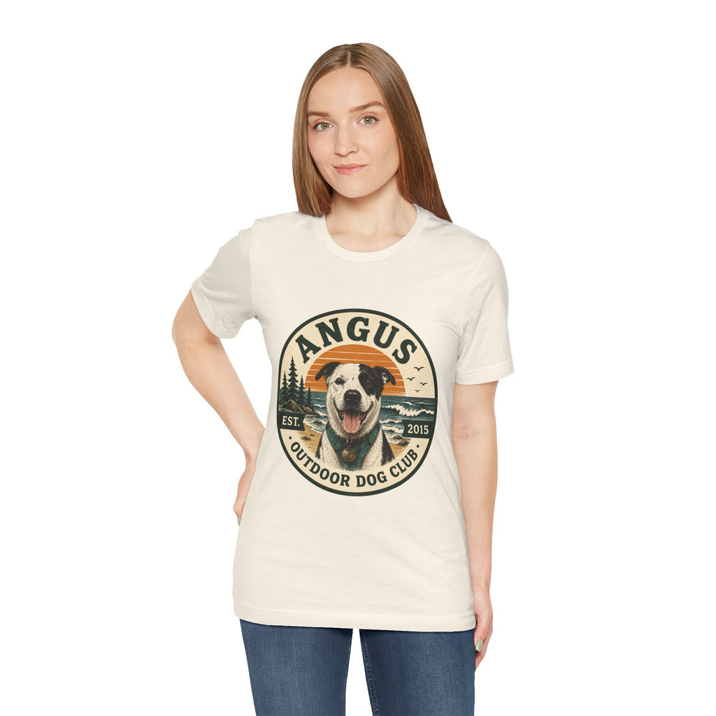 Angus Dog Photo Collage T-Shirt