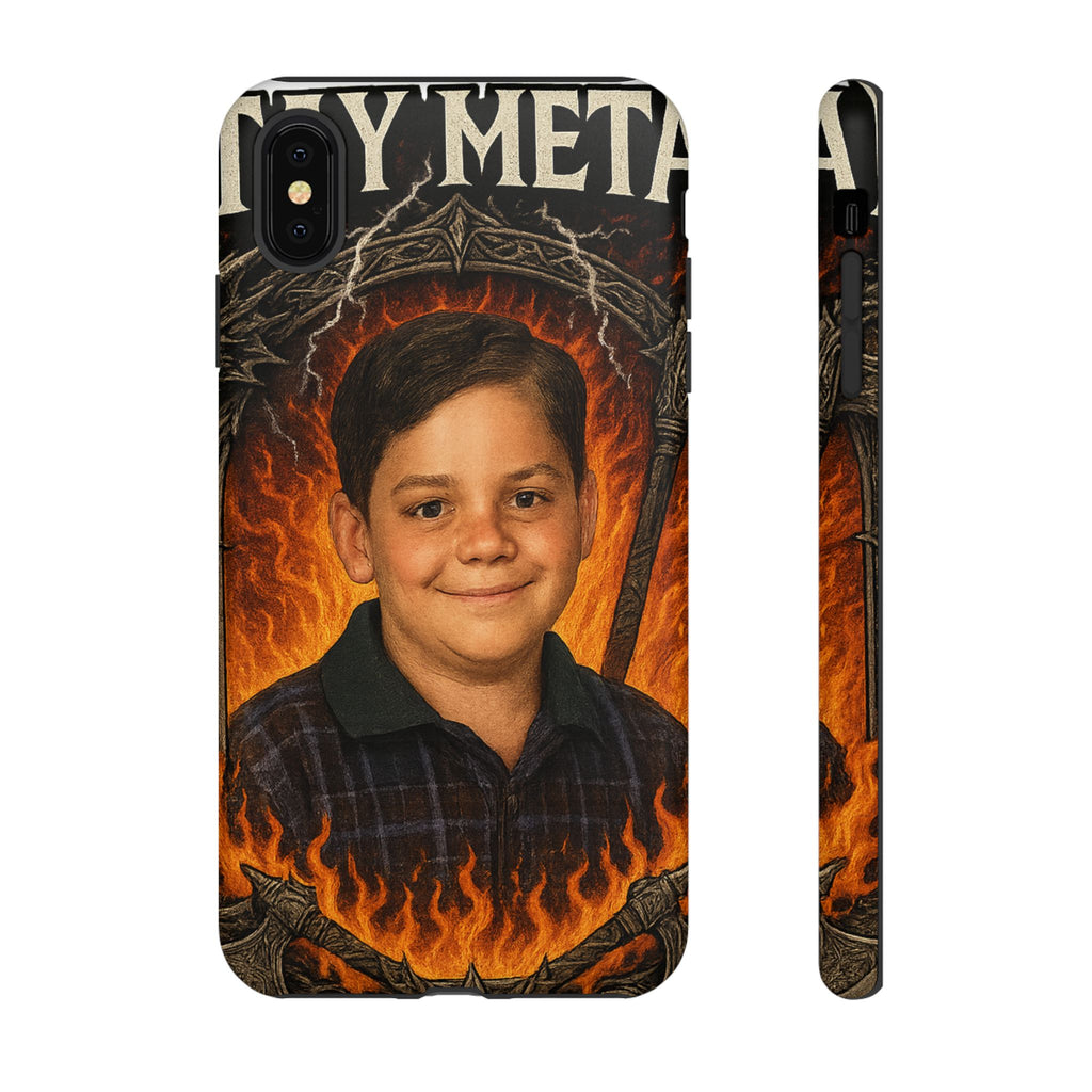 Metalhead Phone Case, Tough Cases for Music Lovers, Personalize with Unique Art, Gift for Metal Fans, Rock Lover's Accessory
