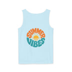 Summer Vibes Unisex Tank Top - Retro Sun Graphic