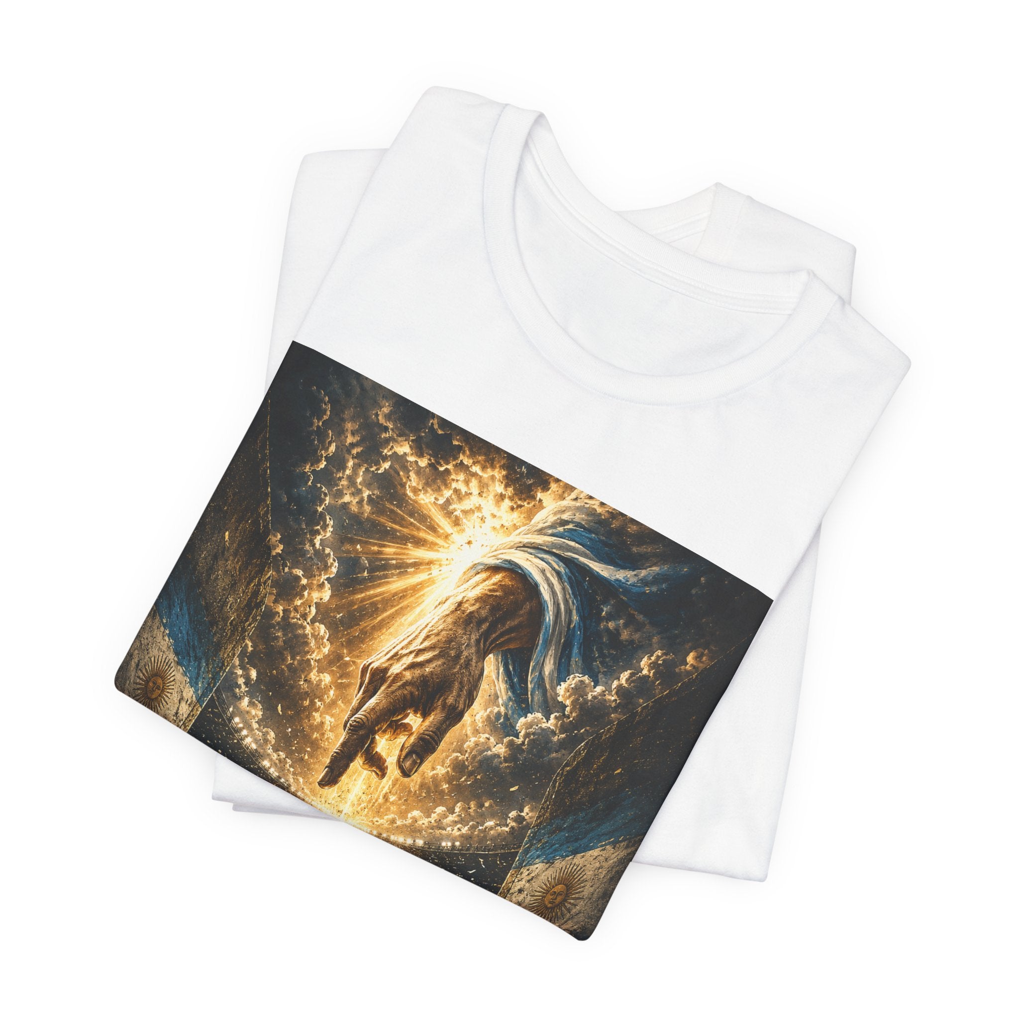 Soccer Faith T-Shirt — "La Selección de Dios" Graphic Tee