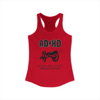 ADHD AC/DC Tank — "For Those About to Focus We Salute You" Graphic T-Shirt