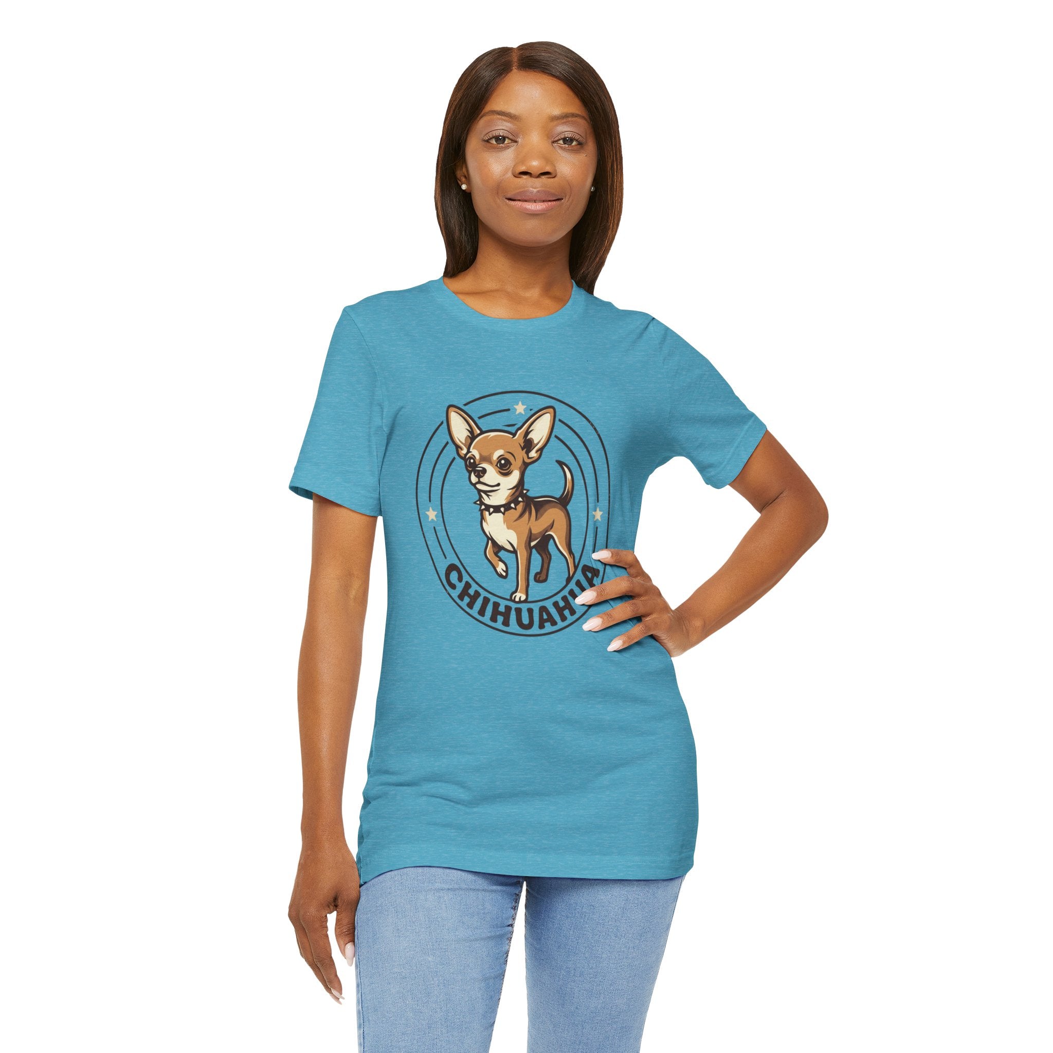 Chihuahua Graphic Tee — Cute Cartoon Dog T‑Shirt for Chihuahua Lovers
