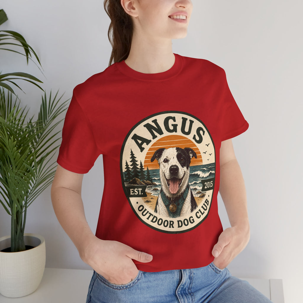 Angus Dog Photo Collage T-Shirt