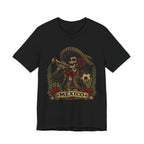 Mexico Mariachi Skull T‑Shirt — Day of the Dead Mexican Soccer Tee