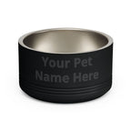 Personalized Pet Bowl – Custom Name 18oz Stainless Steel Dog & Cat Feeding Bowl