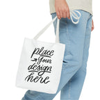 Custom Printed Tote Bag — Personalized All-Over-Print Canvas Shopper