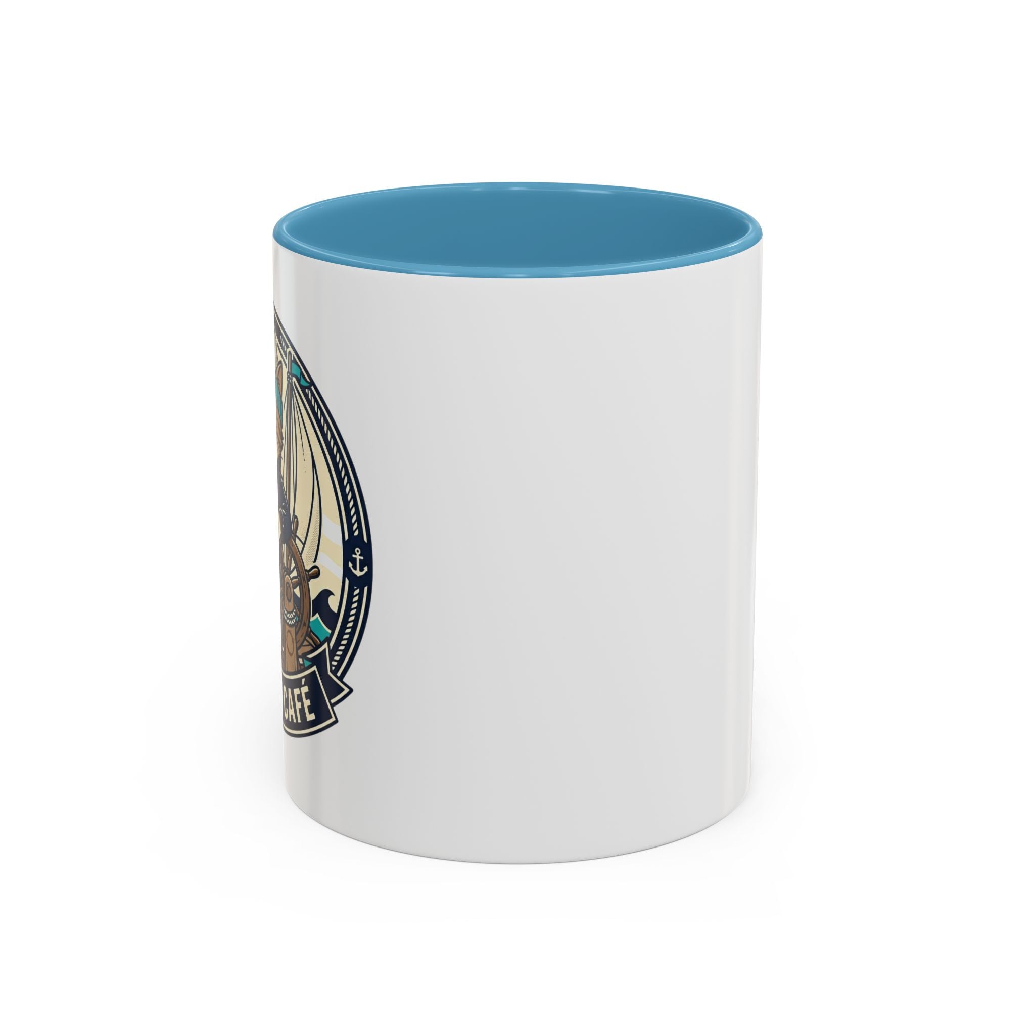 Nautical Sailboat Coffee Mug – Vintage Ocean Adventure Accent Mug