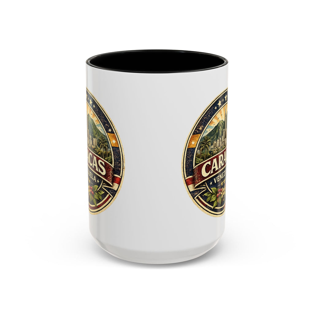 Caracas Venezuela Vintage Travel Accent Coffee Mug
