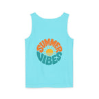 Summer Vibes Unisex Tank Top - Retro Sun Graphic