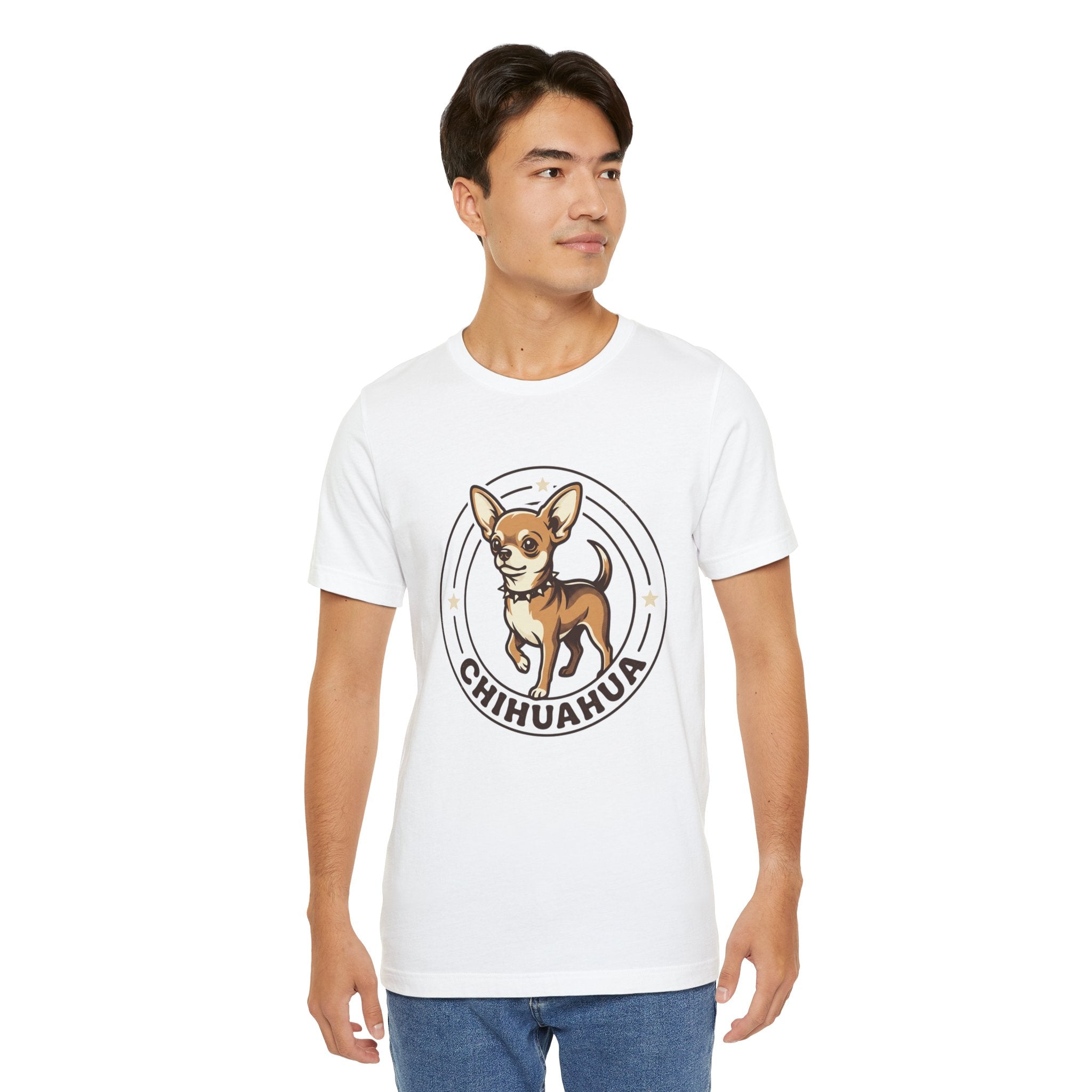 Chihuahua Graphic Tee — Cute Cartoon Dog T‑Shirt for Chihuahua Lovers