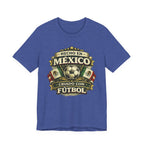 Mexico Soccer T‑Shirt — "Hecho en México, Criado con Fútbol" Vintage Football Tee