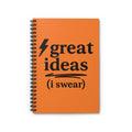 Great Ideas (I Swear) ADHD Notebook