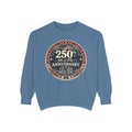250th 4th of July Anniversary Sweatshirt — Patriotic Independence Day Crewneck