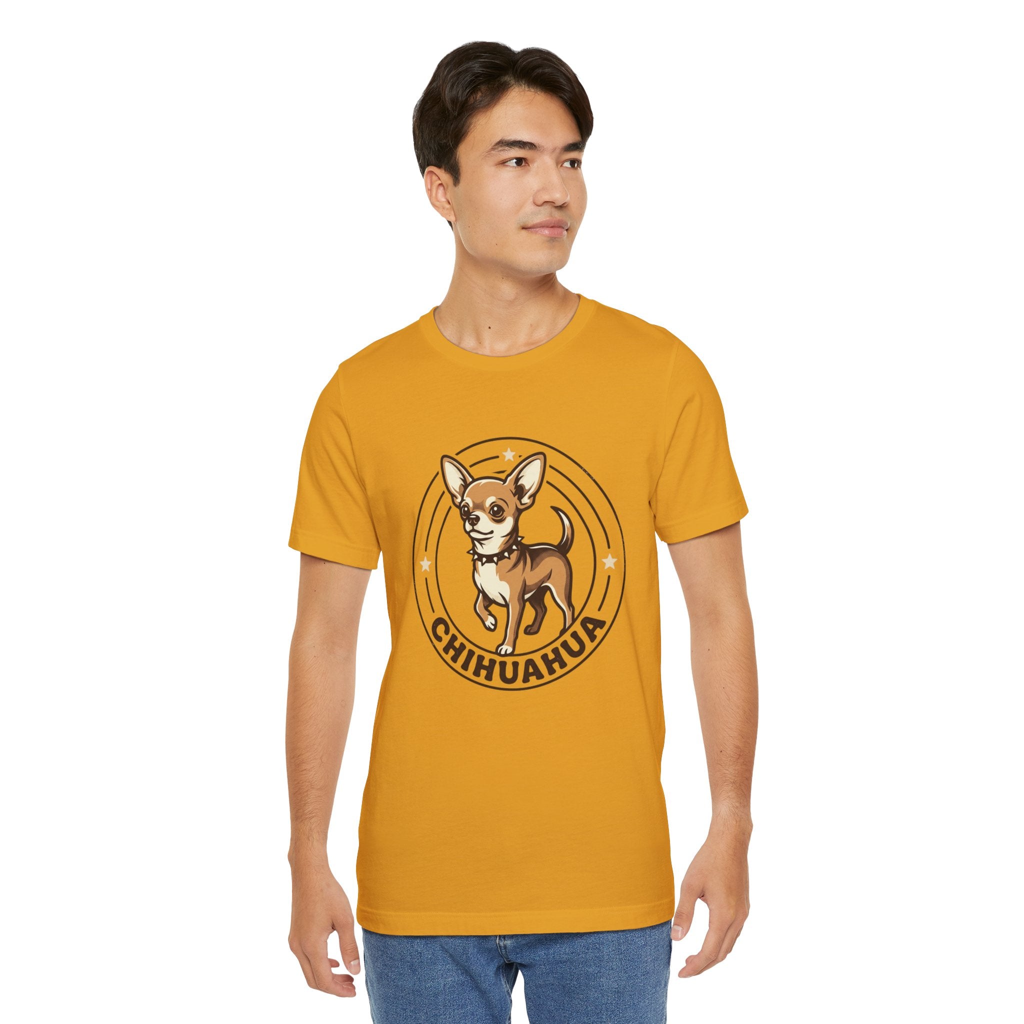 Chihuahua Graphic Tee — Cute Cartoon Dog T‑Shirt for Chihuahua Lovers