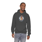Patriotic Cat Hoodie — "Ready for the Stars" Graphic Pullover