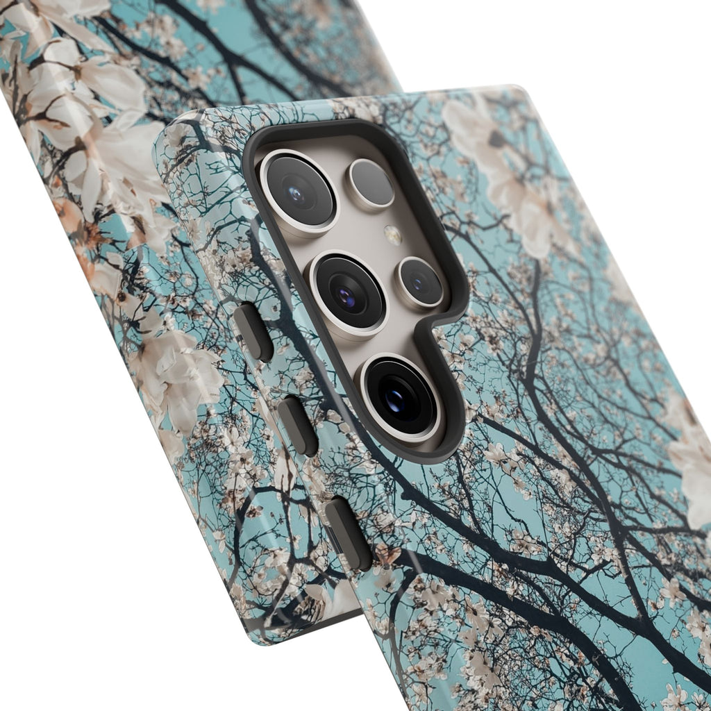 Blossom Tree Tough Phone Case — Floral Spring Protective Cover