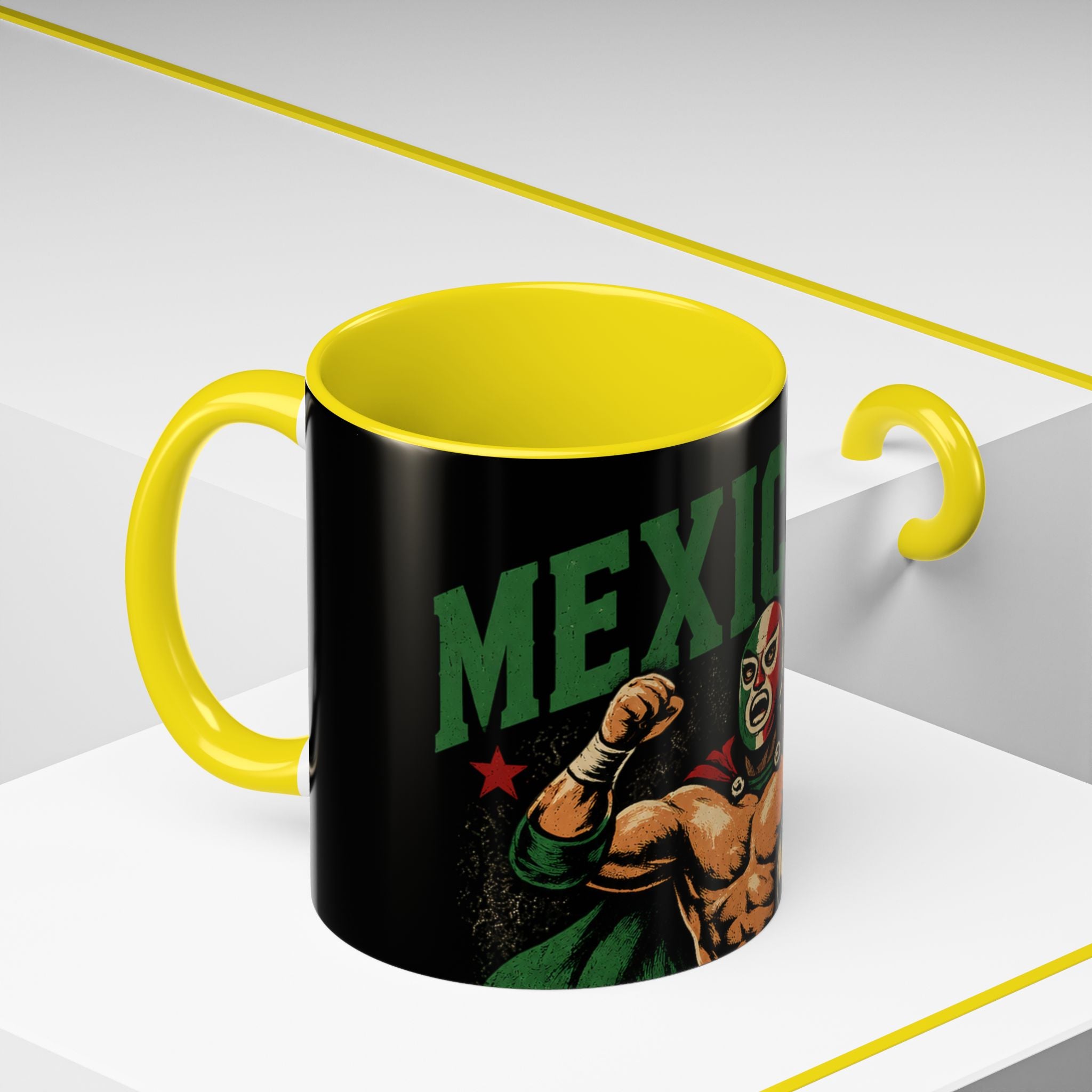 Mexico ’26 Luchador Soccer Coffee Mug