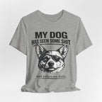 Corgi Dog Lover T‑Shirt — "My Dog Has Seen Some Shit and Judges Me Daily" Graphic Tee