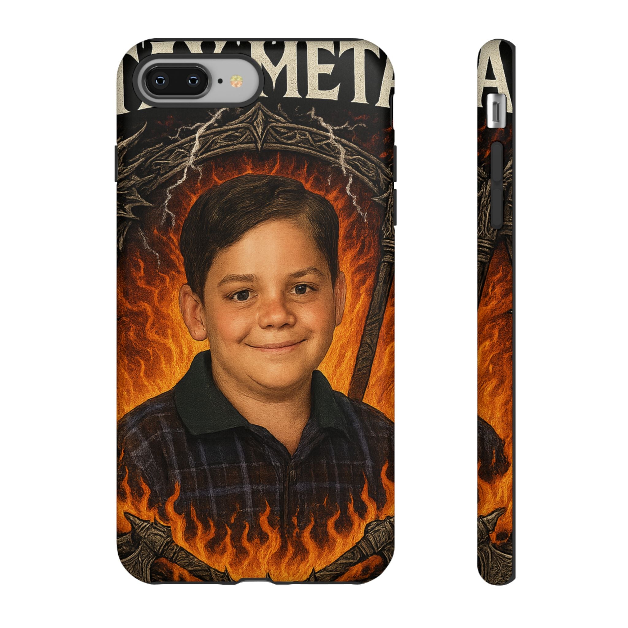 Metalhead Phone Case, Tough Cases for Music Lovers, Personalize with Unique Art, Gift for Metal Fans, Rock Lover's Accessory