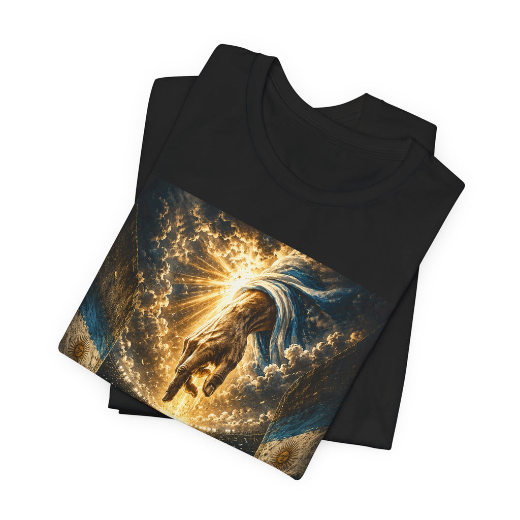 Soccer Faith T-Shirt — "La Selección de Dios" Graphic Tee