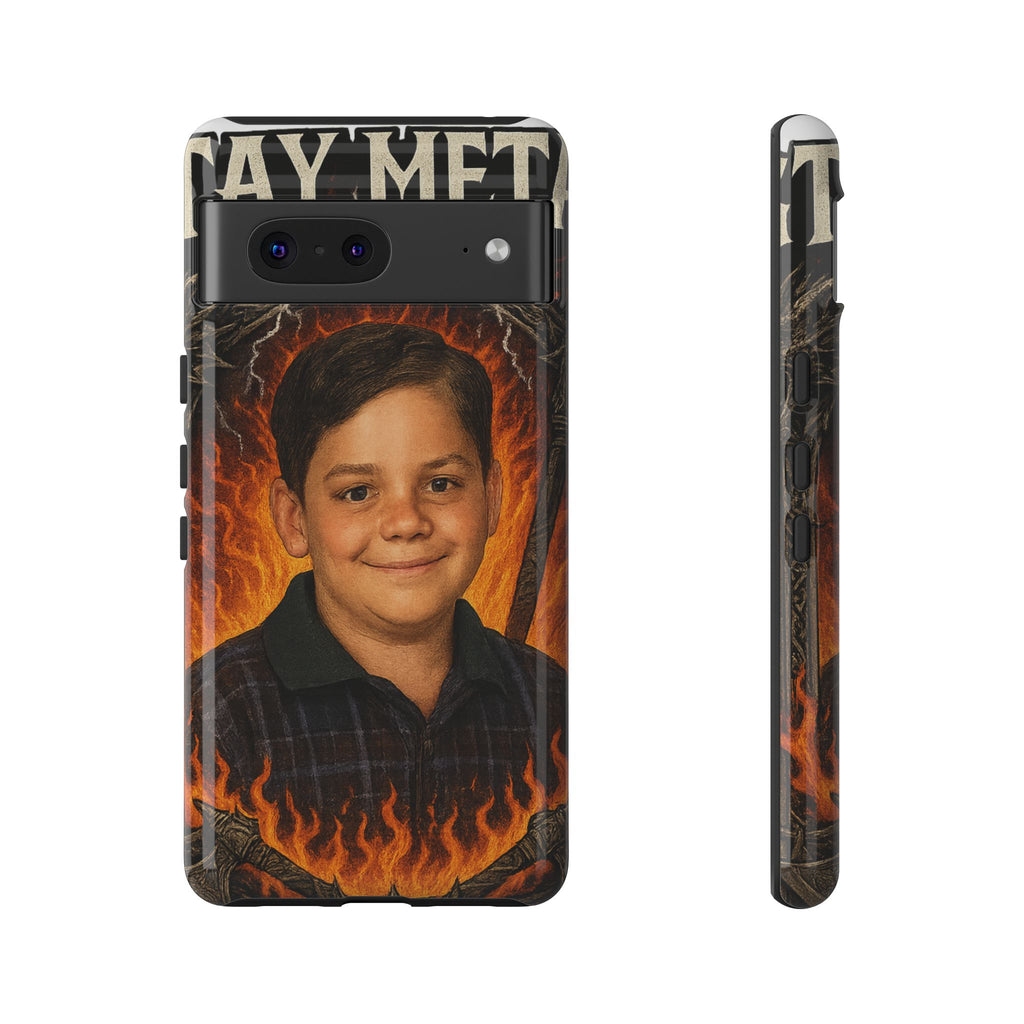 Metalhead Phone Case, Tough Cases for Music Lovers, Personalize with Unique Art, Gift for Metal Fans, Rock Lover's Accessory
