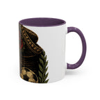 Day of the Dead Soccer Skull Accent Mug — 11/15oz