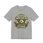 Mexico Soccer T‑Shirt — "Hecho en México, Criado con Fútbol" Vintage Football Tee
