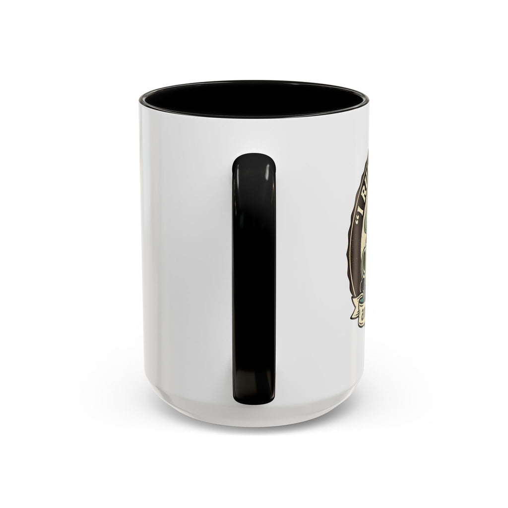 Coffee Lovers Mug — Rustic 'Coffee & Hops' Accent Ceramic Mug (11/15oz)