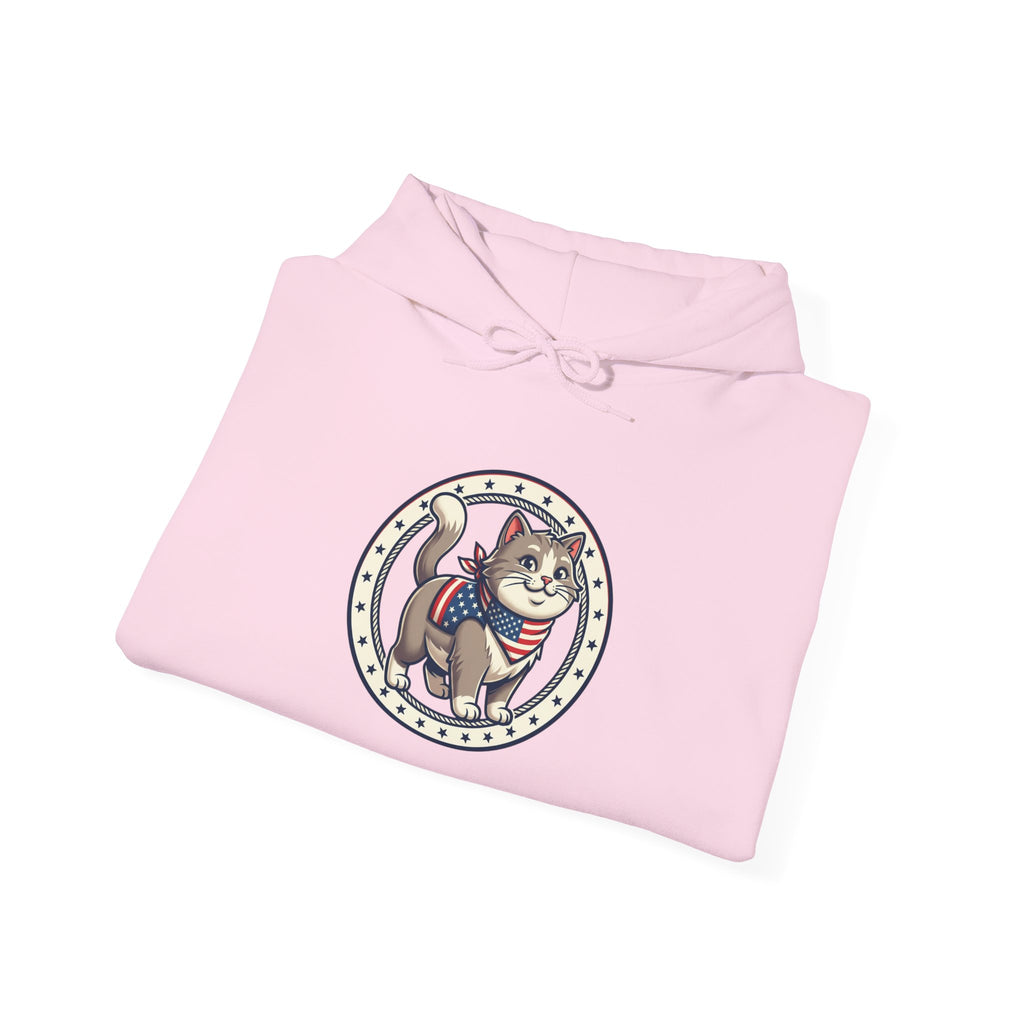 Patriotic Cat Hoodie
