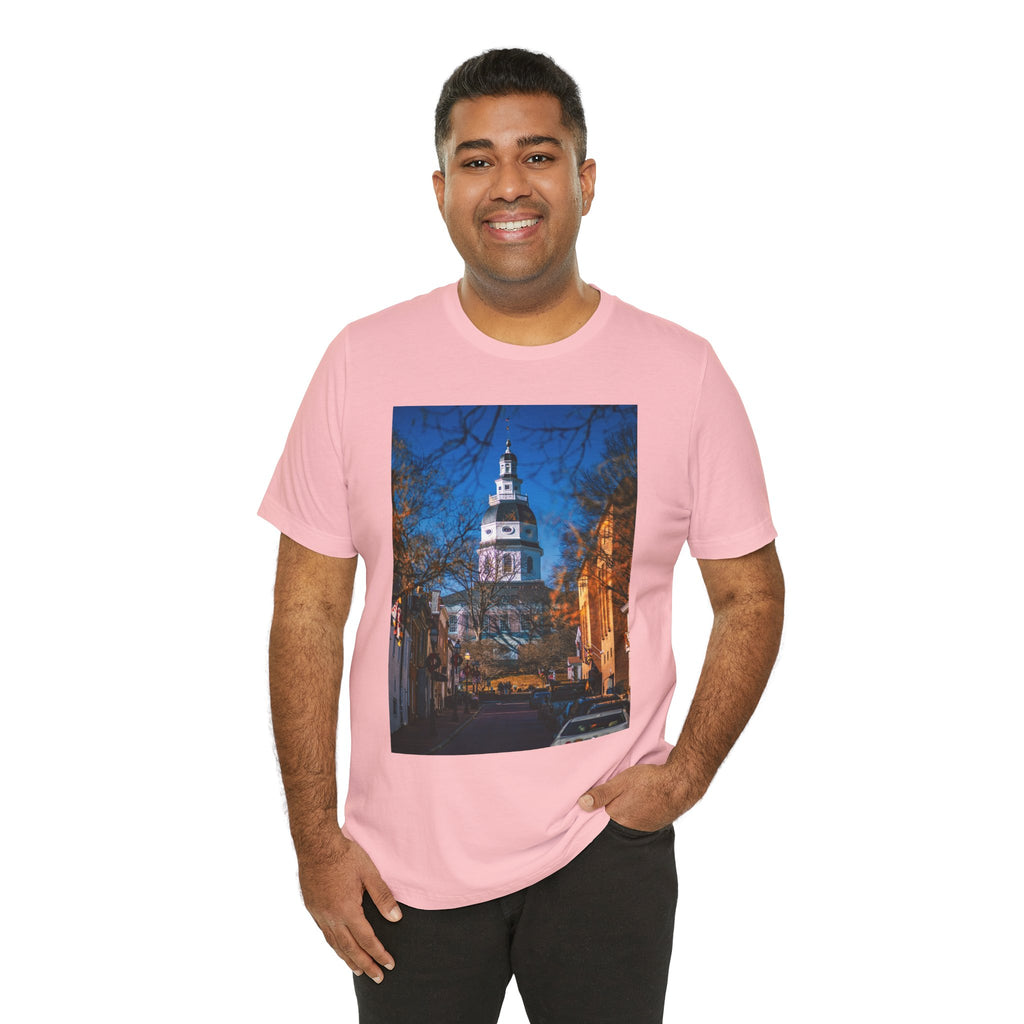 Maryland State House Street Photo Tee