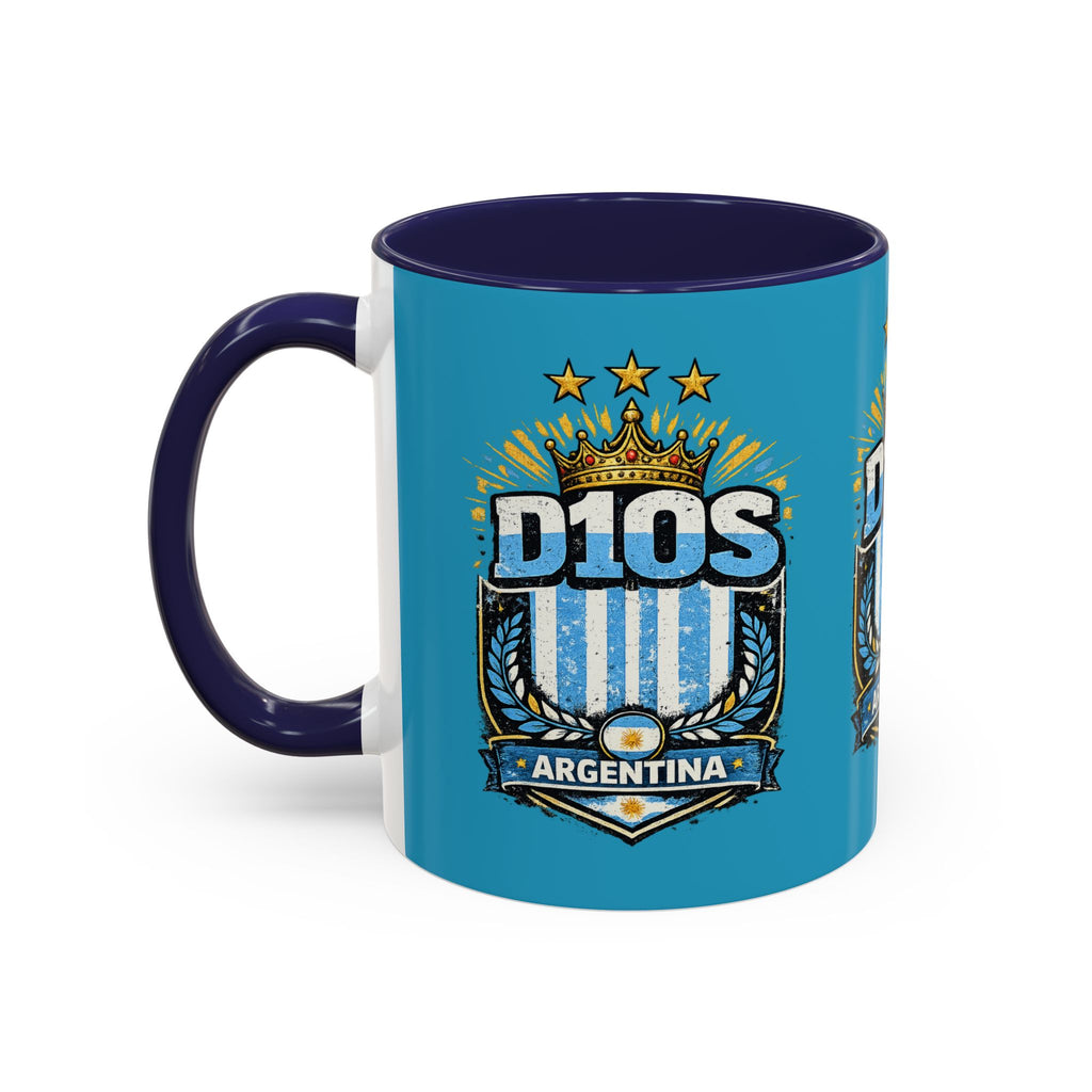 Coffee Mug — Bright Blue Accent Ceramic Mug (11/15oz)