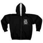 Stay Metal Unisex Zip Hoodie | Rock Tees, Music Apparel, Festival Wear, Gift for Him, Edgy Street Style