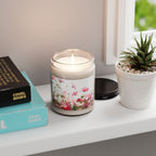 Floral Meadow Scented Soy Candle — 9oz Jar (Fresh Wildflower Aroma)