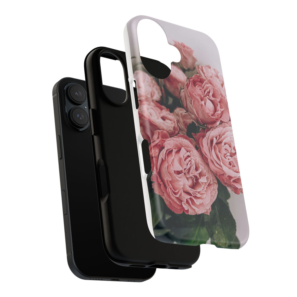 Tough Case — Pink Peonies Floral Phone Case