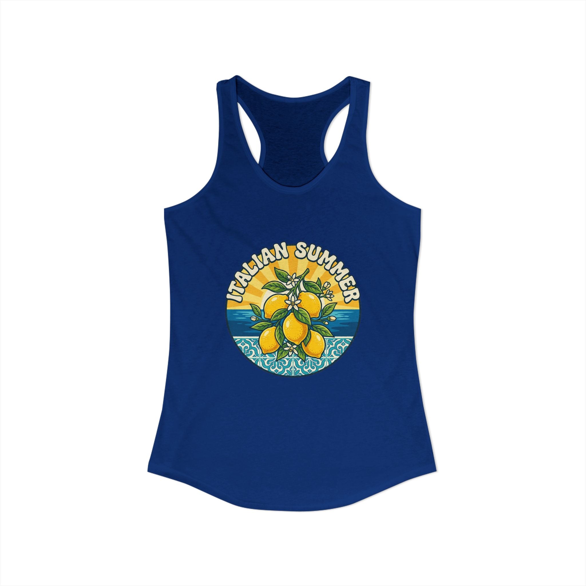 Summer Graphic Tank — Italian Style