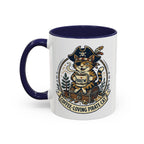 Vintage Sailor Anchor Coffee Mug — Nautical Tattoo Accent Mug (11/15oz)