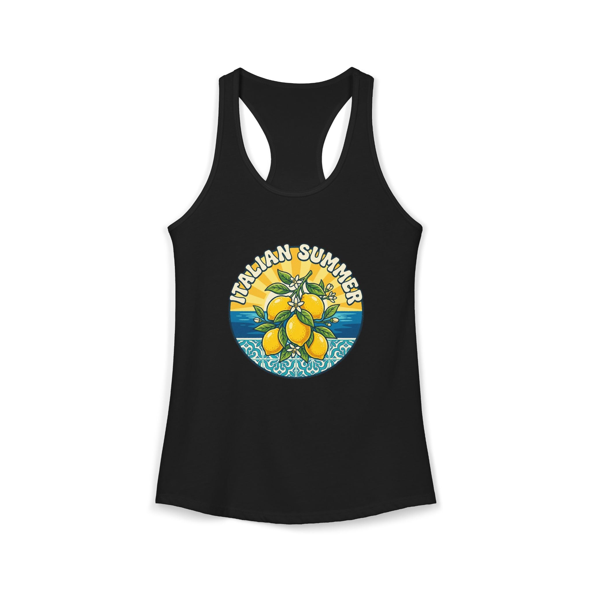Summer Graphic Tank — Italian Style
