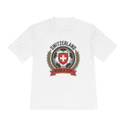 Switzerland World Cup Soccer Tee — Swiss Crest Football Fan Shirt
